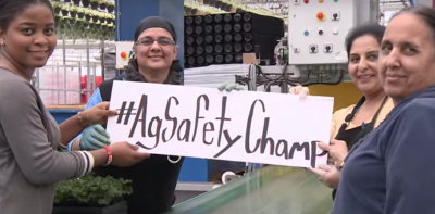 Image from AgSafe video #AgSafetyChamp