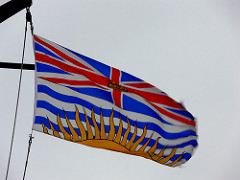 The BC flag. Photo by Bugman50 on Flickr