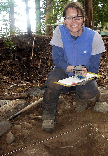 B.C. archaeologist Shannon Cameron