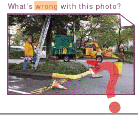 Can you spot 6 dangerous work habits in this photo challenge from WorkSafe Magazine?